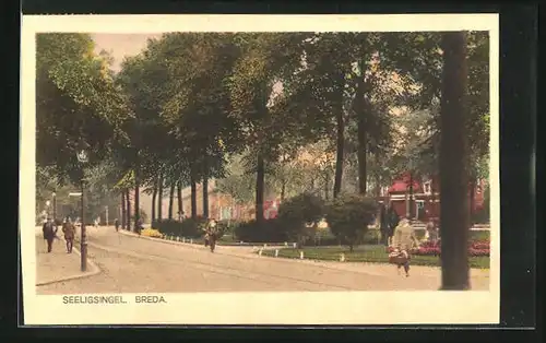 AK Breda, Seeligsingel, Prachtstrasse