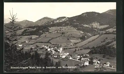 AK Wald, Totales des Kurortes am Schoberpass