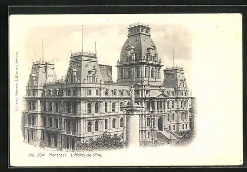 AK Montréal, L`Hôtel-de-Ville