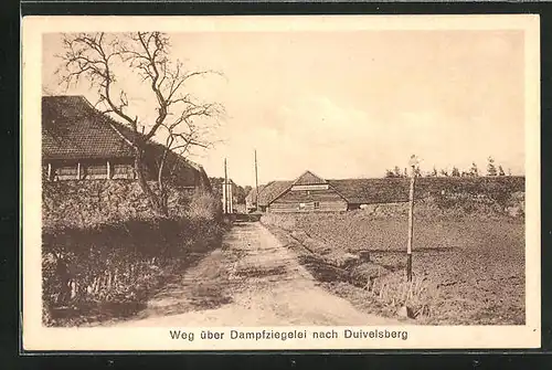 AK Duivelsberg, Weg über die Dampfziegelei