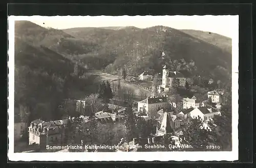 AK Kaltenleutgeben, Blick auf Teil des Ortes