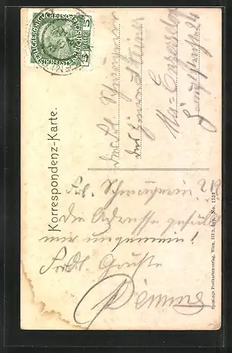 AK Kaltenleutgeben, Gesamtansicht mit Kirche