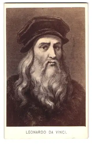 Fotografie Portrait Leonardo Da Vinci