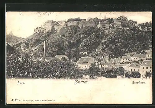 AK Znaim, Burg, Brauhaus