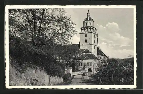 AK Mähr. Kromau, Blick auf das Schloss