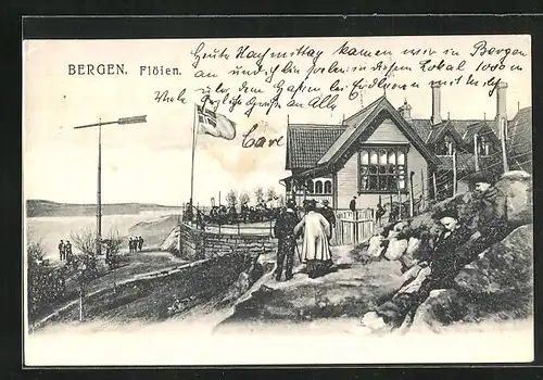 AK Bergen, Partie am Flöien