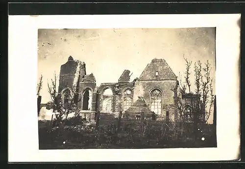 AK Beuvraignes, Zerstörtes Gotteshaus