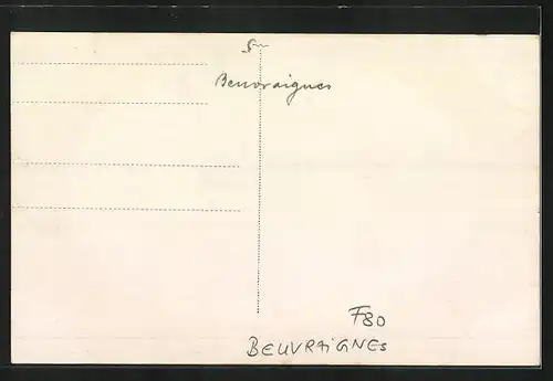 AK Beuvraignes, Zerstörtes Gotteshaus