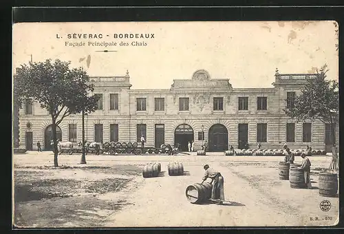AK Bordeaux, Facade Principale des Chais