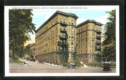 AK Birmingham, AL, Terrace Corut Apartments, 20th St. and Highland Ave.