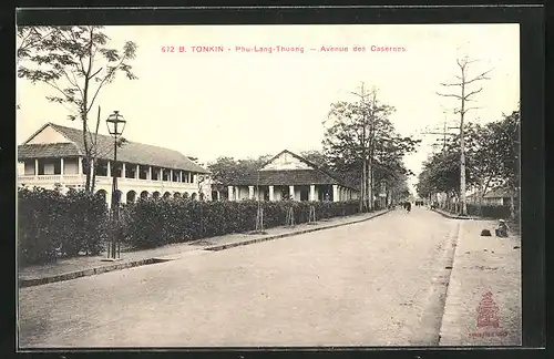 AK Phu-Lang-Thuong /Tonkin, Avenue des Casernes