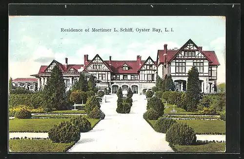 AK Oyster Bay, NY, Residence of Mortimer L. Schiff