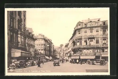 AK Verviers, Carrefour Pont St. Laurent et Place Verte