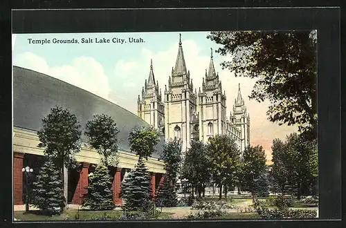 AK Salt Lake City, UT, Temple Grounds