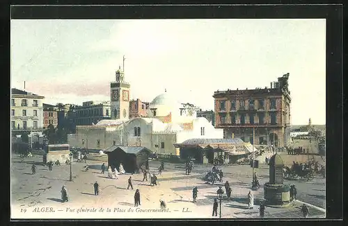 AK Alger, Vu generale de la Place du Gouvernement