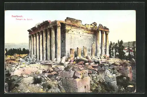 AK Baalbeck, Temple du Soleil