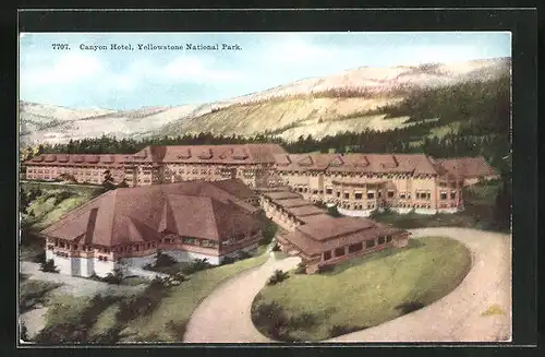 AK Yellowstone National Park, Canyon Hotel