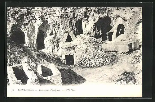 AK Carthage, Tombeaux Puniques