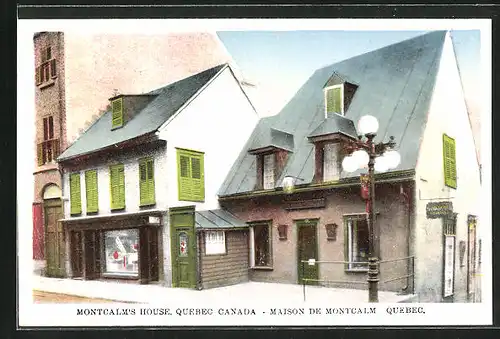 AK Quebec, Montcalm`s House