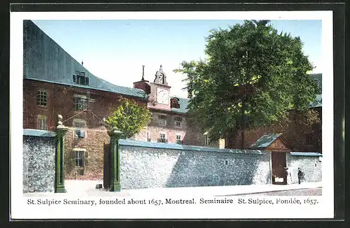 AK Montreal, St. Sulpice Seminary from 1657