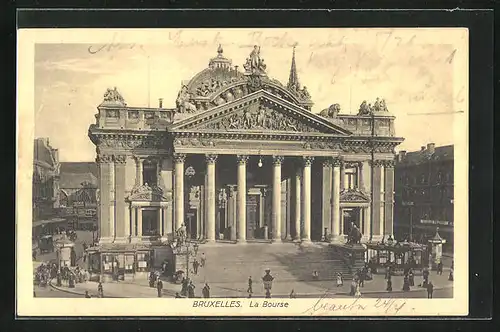 AK Brüssel / Bruxelles, La Bourse