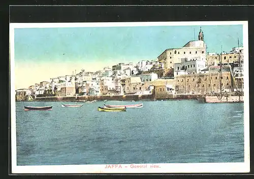 AK Jaffa, Vue Générale du Port