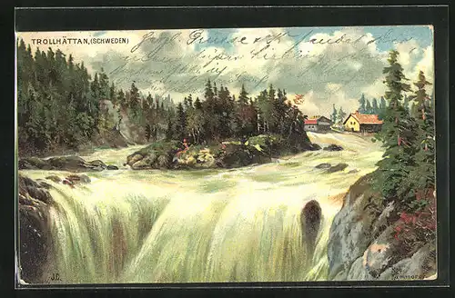AK Trollhättan, Wasserfall