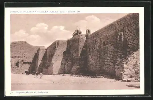 AK Palestina, Ingresso Grotta di Betlemme