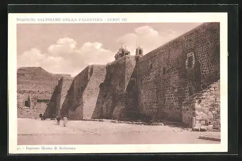 AK Palestina, Ingresso Grotta di Betlemme