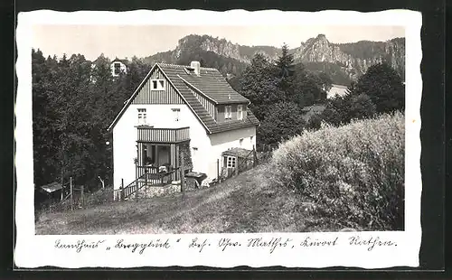 AK Rathen, Hotel Landhaus Bergglück