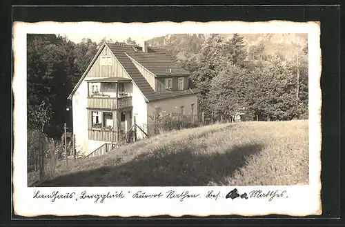 AK Rathen, Hotel Landhaus Bergglück