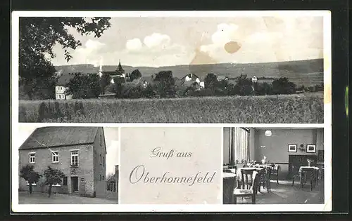 AK Oberhonnefeld, Gasthaus Breithausen