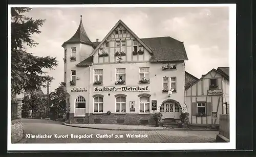 AK Rengsdorf, Gasthof zum Weinstock