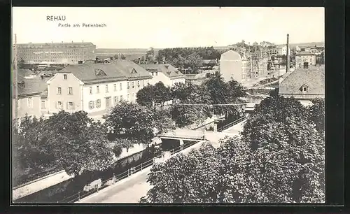 AK Rehau, Gartenstrasse am Perlenbach