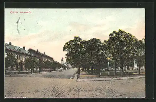 AK Rehau, Bäume am Maxplatz