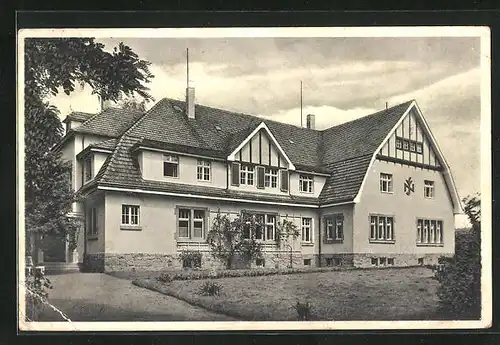 AK Crosta-Lomske, NSV. Müttererholungsheim Heidehof