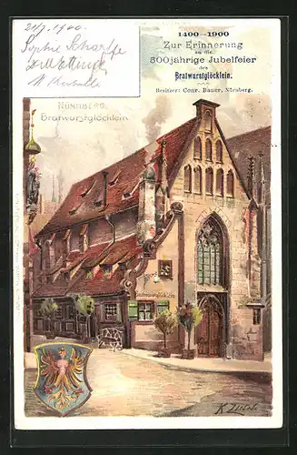 Lithographie Nürnberg, Bratwurstglöcklein