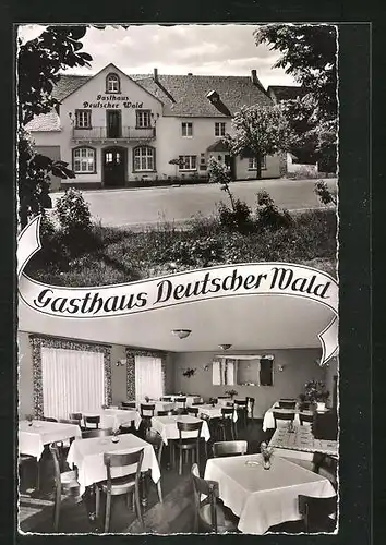 AK Boppard, Gasthaus Deutscher Wald