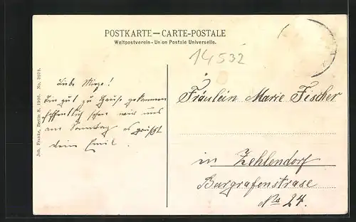 AK Klein Machnow, Restaurant Hermann Türck