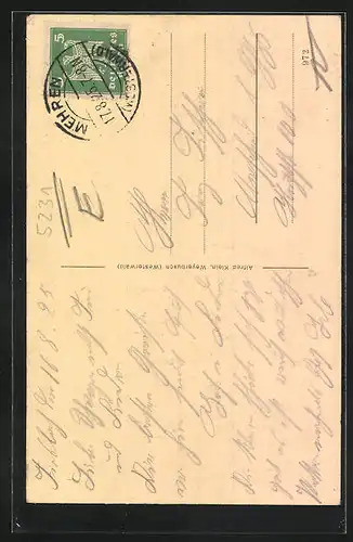 AK Fiersbach, Gasthaus Salterberg, Ortsansicht
