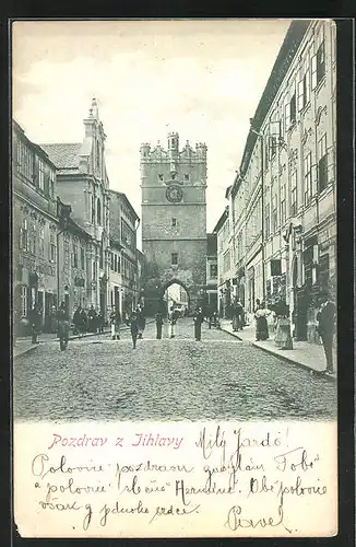 AK Jihlava, Blick in die Altstadt
