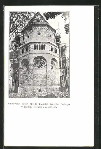 AK Trebic, Obnovená velká apsida basiliky svatého Prokopa