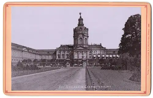 Fotografie Römmler & Jonas, Dresden, Ansicht Berlin-Charlottenburg, Schloss Charlottenburg