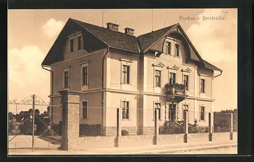 AK Bohoradek, Doppelstöckiges Wohnhhaus