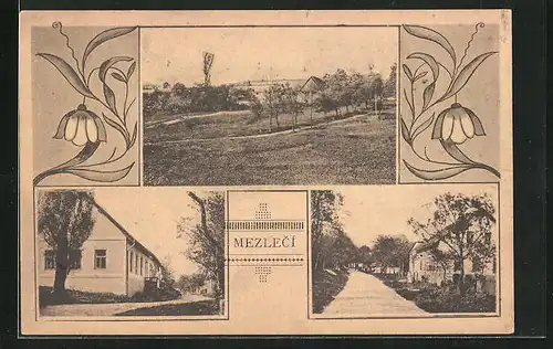 AK Mezilecí, Verschiedene Strassenpartien