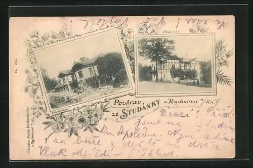 AK Rychnov-Studanka, Nova villa, Restaurace, Restaurant