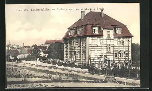 AK Hadersleben /Haderslev, Landwirtschaftliche Schule