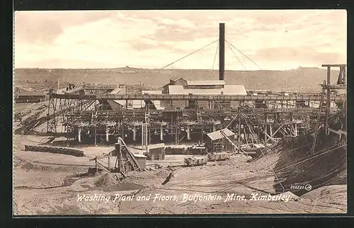 AK Kimberley, Bolfontein Mine, Washing Plant and Floors