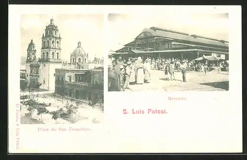 AK San Luis Potosí, Mercado, Plaza de San Francisco