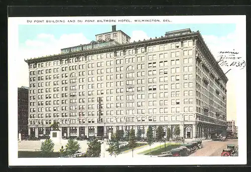 AK Wilmington, DE, Du Pont Biltmore Hotel and Du Pont Building